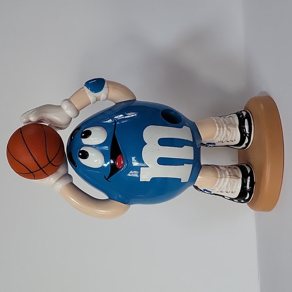 Blue M&M Sport Edition Dispenser Limited Edition Basketball Series Collection